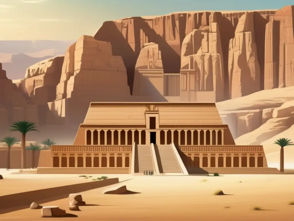 La majestuosa herencia de Hatshepsut, en los imponentes acantilados de Tebas