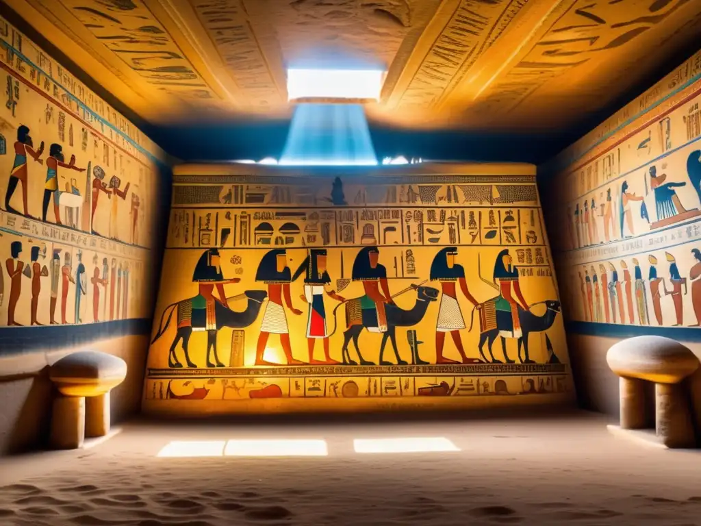 La majestuosa tumba de Ramsés II en el Valle de los Reyes