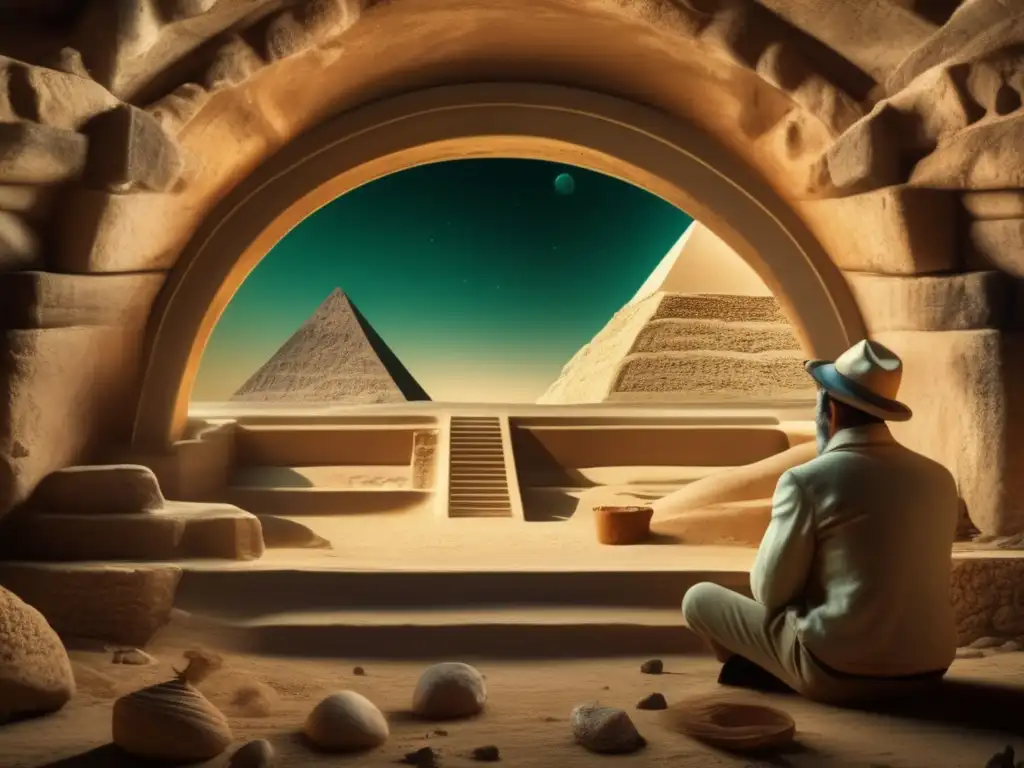 Majestuosas cámaras ocultas revelan secretos subterráneos en la Pirámide de Micerinos