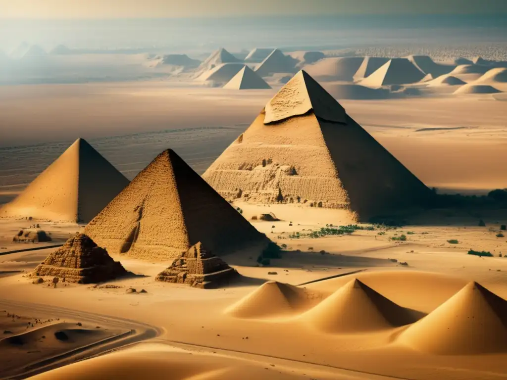 Las majestuosas Pirámides de Giza en Egipto, detalladas con tecnología LiDAR
