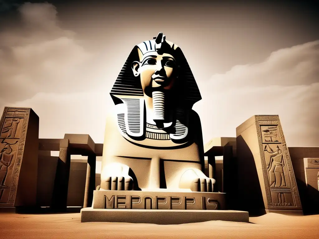 La majestuosidad de la antigua ciudad de Memphis en Egipto, destaca la influencia política de Memphis y Abydos en la civilización egipcia