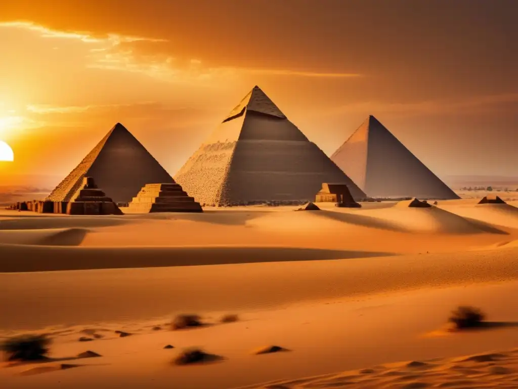 La majestuosidad de las pirámides de Meroe se muestra en esta imagen de 8k