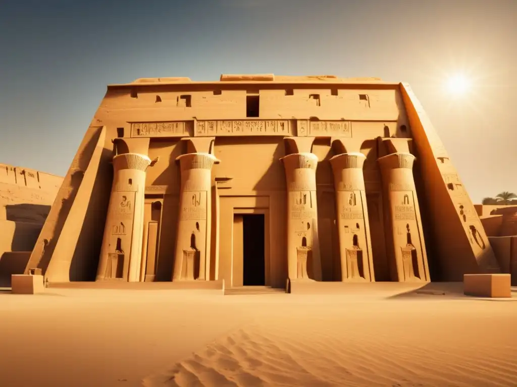 La majestuosidad del Templo de Horus en Edfu se revela en esta imagen ultradetallada en 8k
