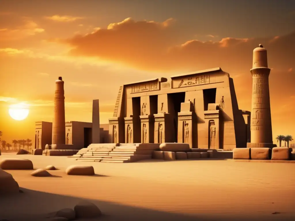 El majestuoso Templo de Karnak en la antigua civilización de Egipto, resalta su grandiosidad y su rol en la defensa