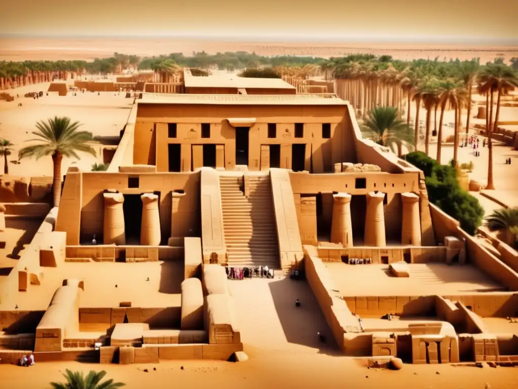 El majestuoso Templo de Mut en Karnak: arquitectura y diseño extraordinarios