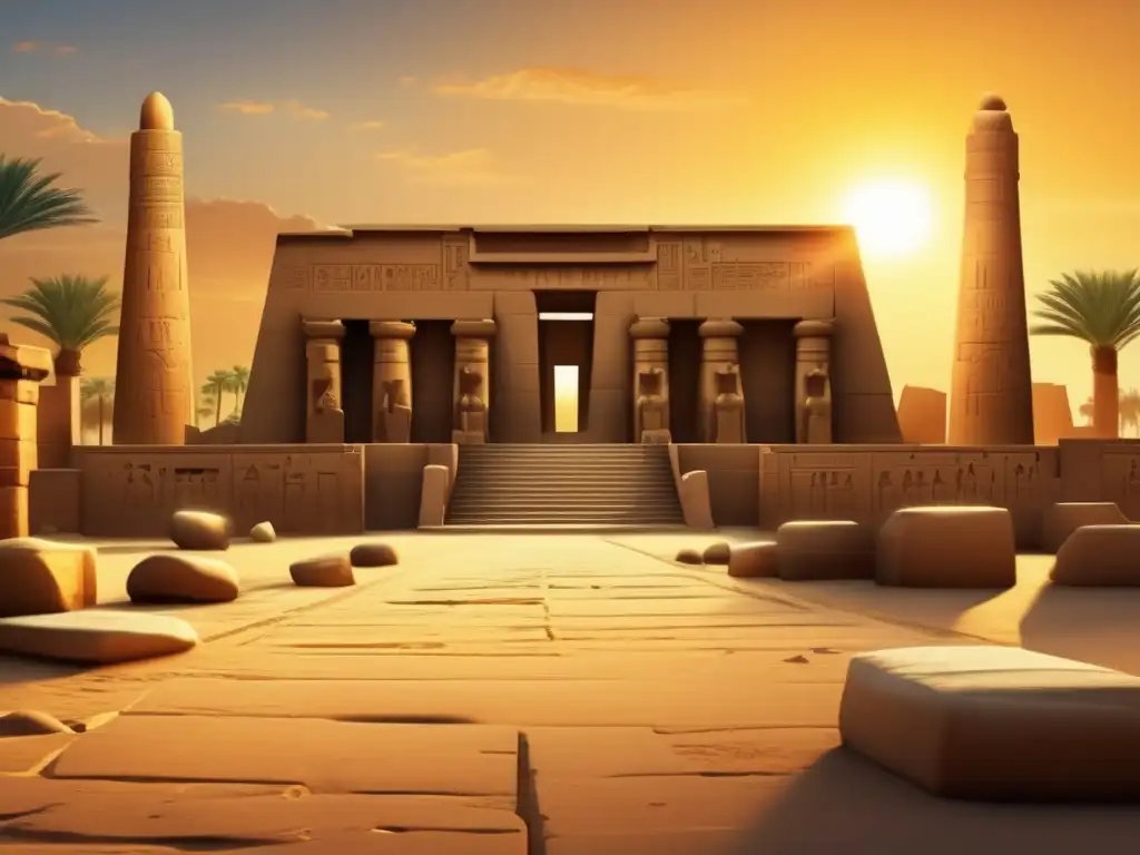 El majestuoso Templo de Karnak, maravilla arquitectónica del antiguo Egipto, se alza imponente