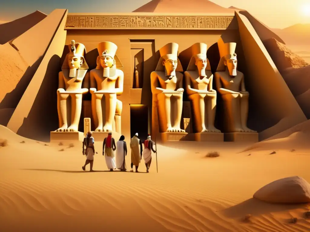 Maravilloso descubrimiento de la tumba del faraón Amenhotep III en el desierto dorado de Egipto