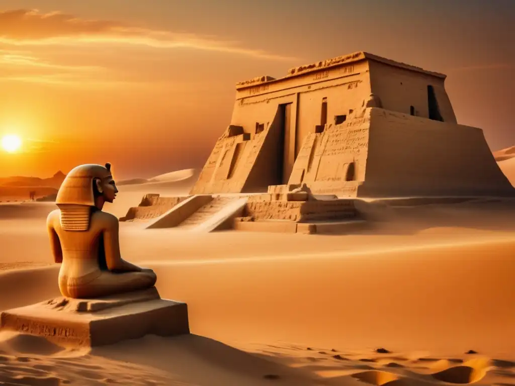 El misterio de Amarna: Ciudad antigua de Akenatón emerge al atardecer