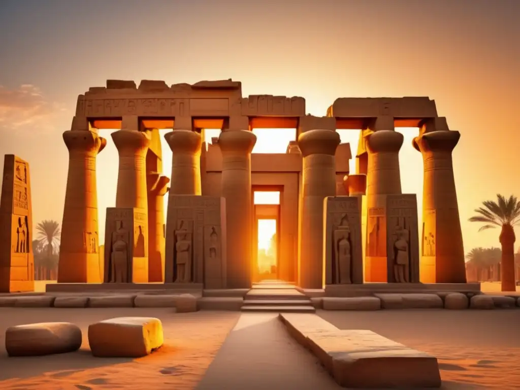 Misterios del Templo de Karnak se revelan al atardecer