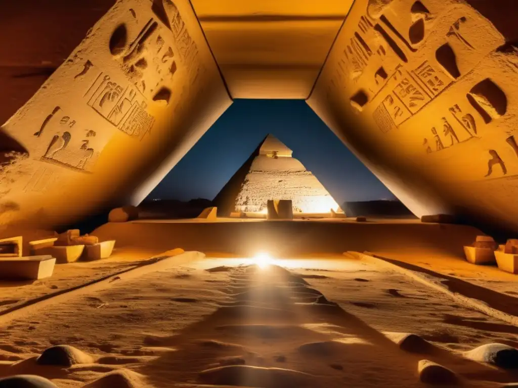 En la misteriosa pirámide de Micerino, el complejo funerario oculta secretos ancestrales