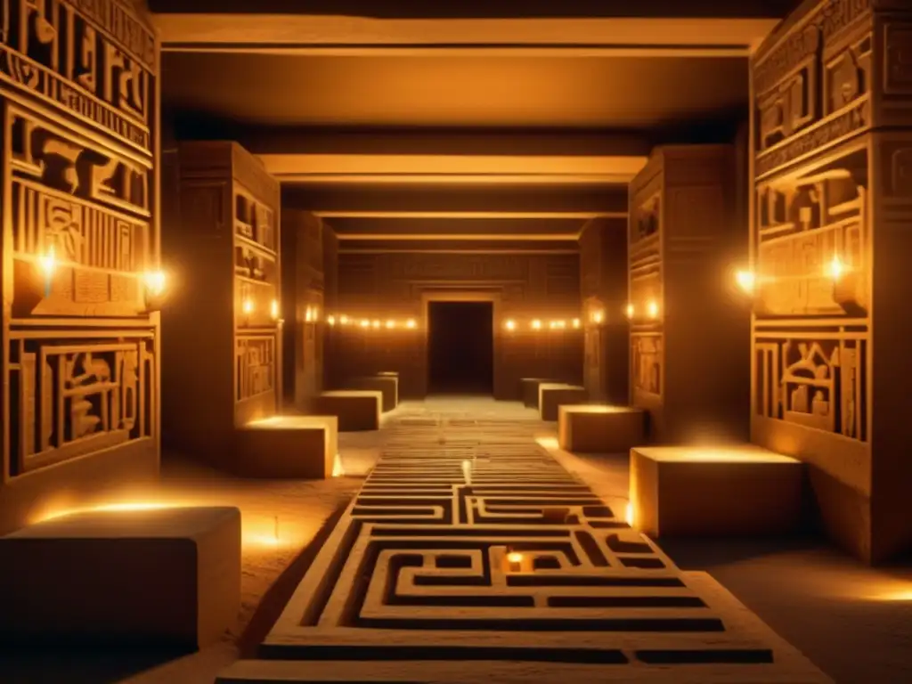 Descubre el misterioso Laberinto Subterráneo Hawara, su arquitectura impresionante y la mitología egipcia