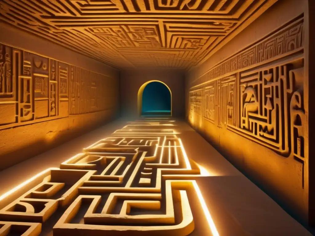 Explora el misterioso laberinto subterráneo de Hawara, inspirado en la mitología egipcia