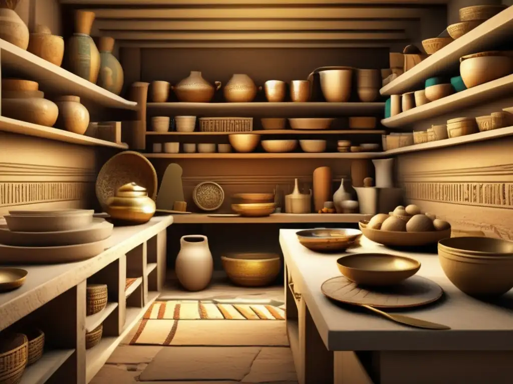 Místico y sagrado, la cocina del Antiguo Egipto revela significados ocultos en una escena detallada y cálida