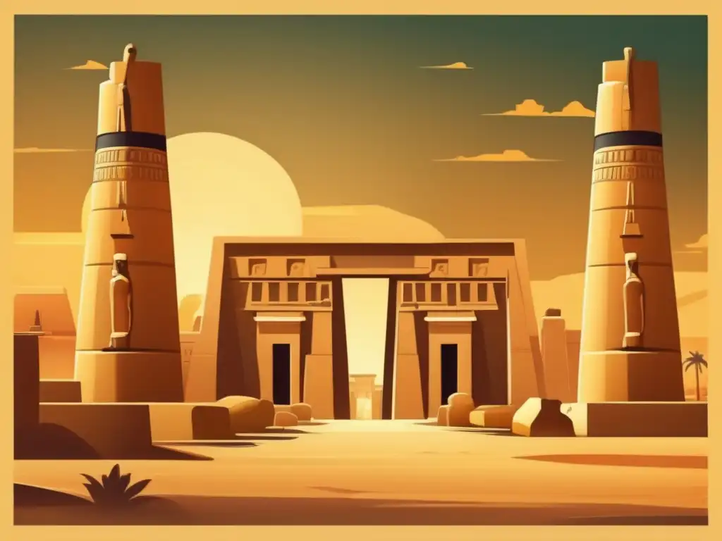 Faraón nubio XXV Dinastía Egipto: Majestuosidad del templo de Karnak en Tebas