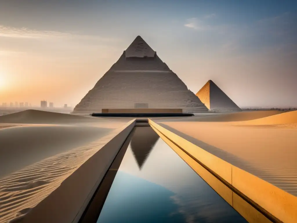 Una obra maestra de arquitectura contemporánea se alza junto al legado egipcio