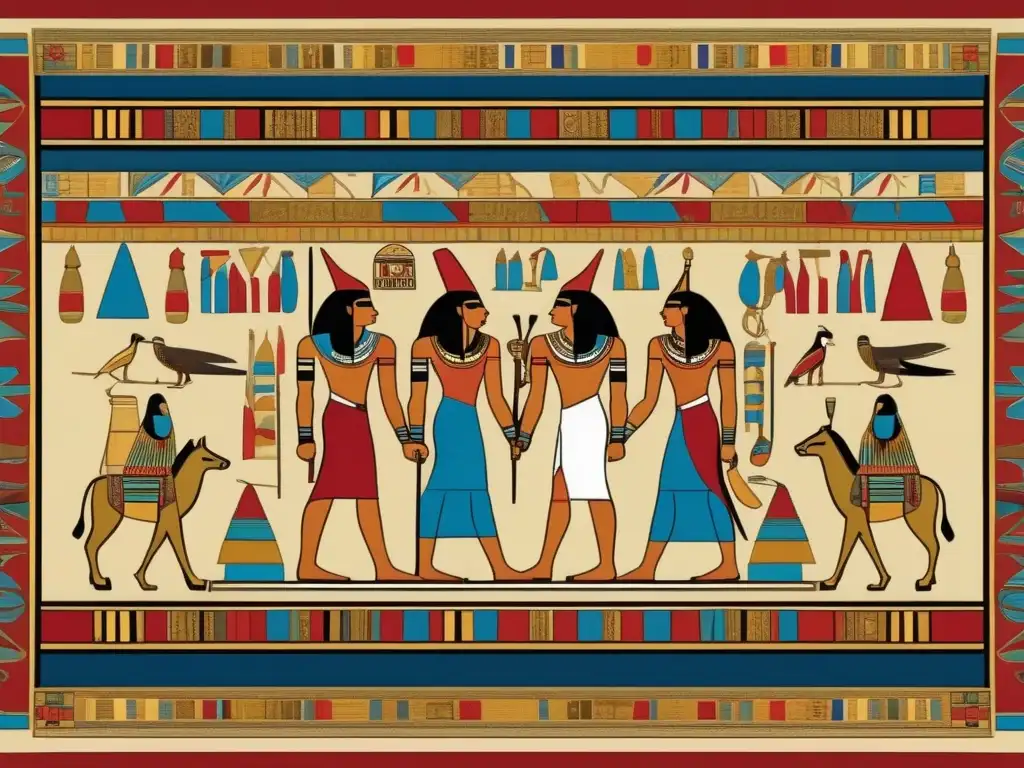 Una obra maestra de arte textil en la civilización egipcia