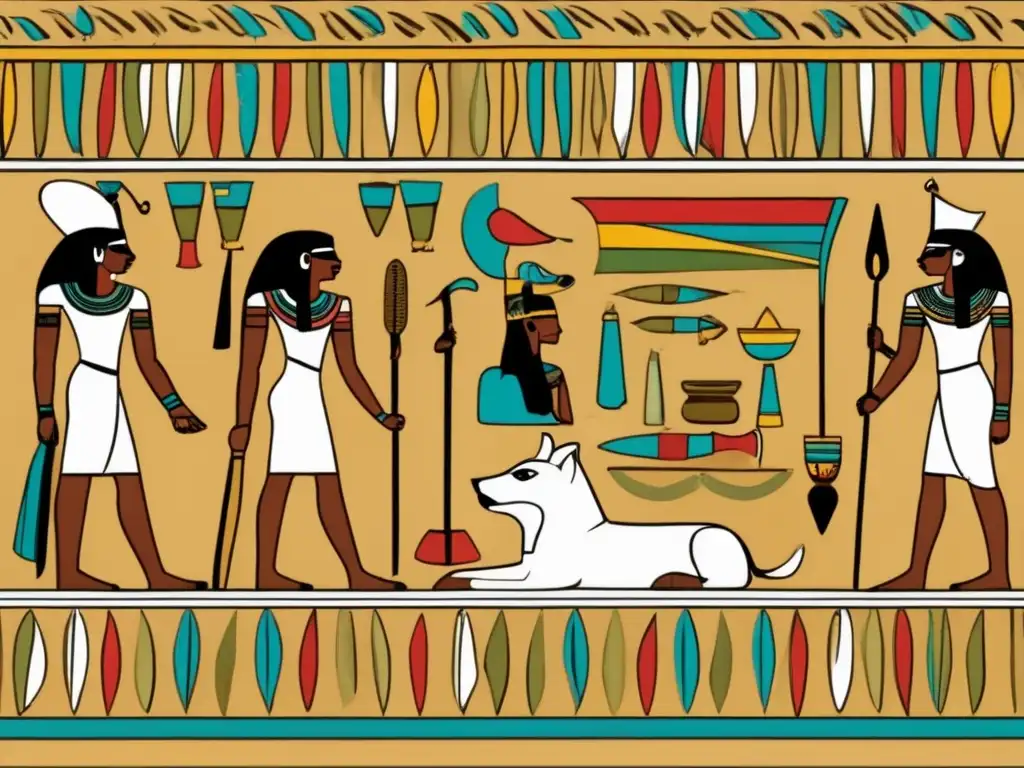 Una paleta de pigmentos del antiguo Egipto, una ventana a los colores eternos del arte ancestral