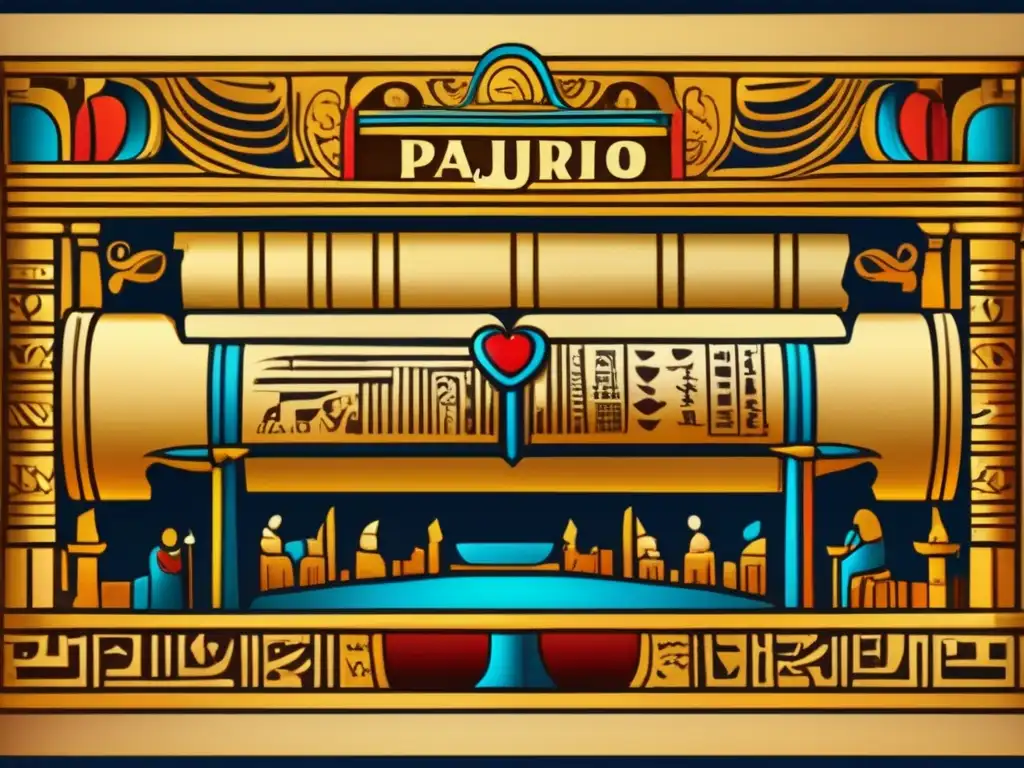 El Juicio del Alma: Una imagen fascinante del Papiro de Ani en 8k El Papiro de Ani ilustra el juicio del alma con detalle y misticismo, transportándote a la antigua creencia egipcia