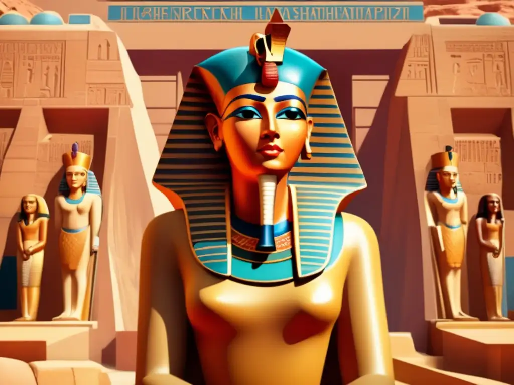 La poderosa imagen vintage de la Reina Hatshepsut desafía los roles de género en la antigua Egipto