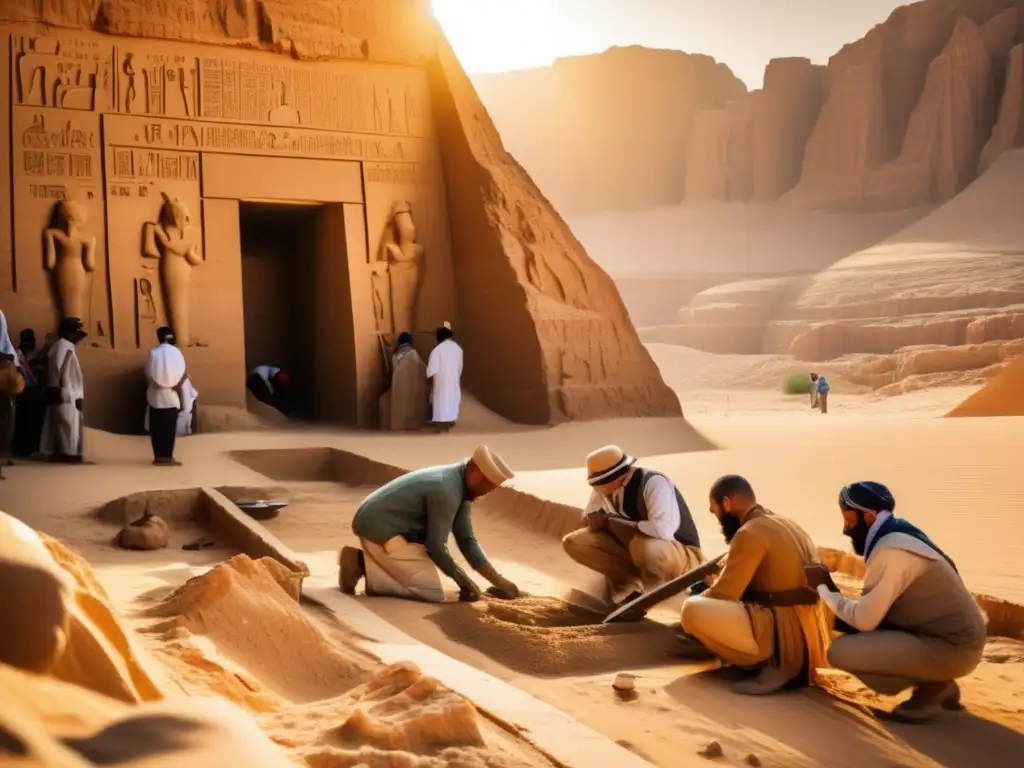 Descubriendo los secretos de la tumba de la reina faraón Hatshepsut en el desierto egipcio