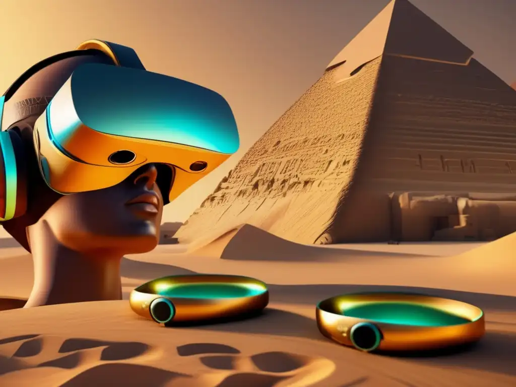 Sumérgete en la historia antiguo Egipto a través de la realidad virtual