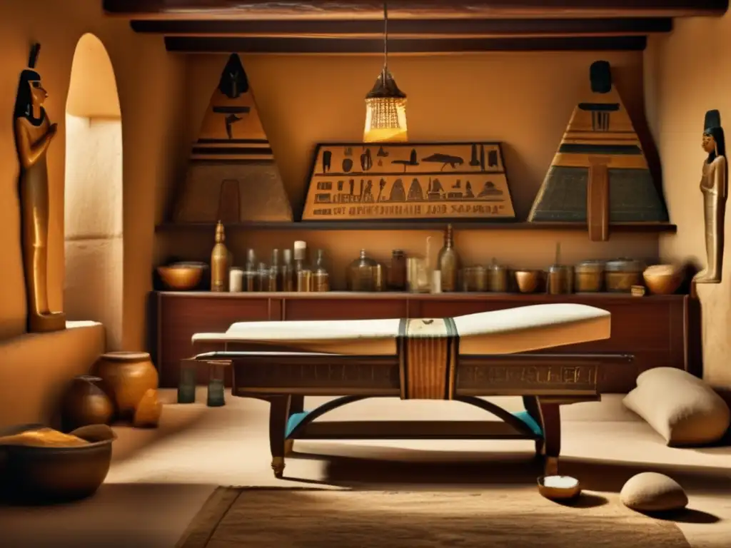 Un taller de embalsamamiento en el Antiguo Egipto: examen post mortem Antiguo Egipto