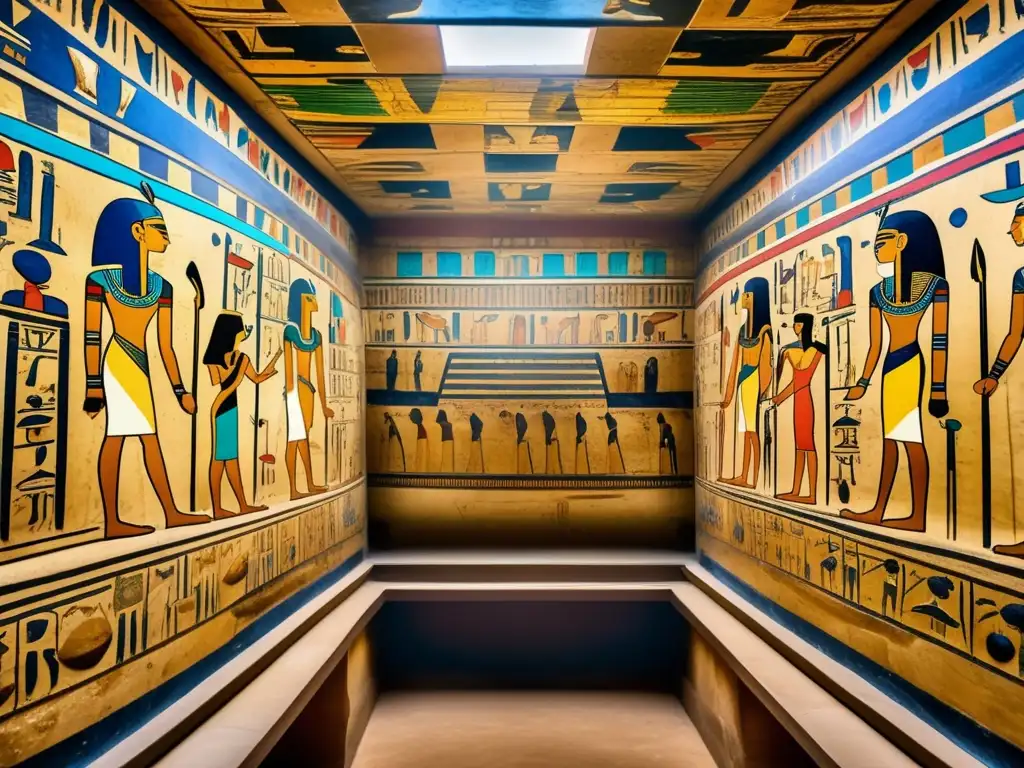 La Tumba de Seti I: Pinturas impecables y cautivadoras que evocan la belleza y el misterio de la antigua civilización egipcia