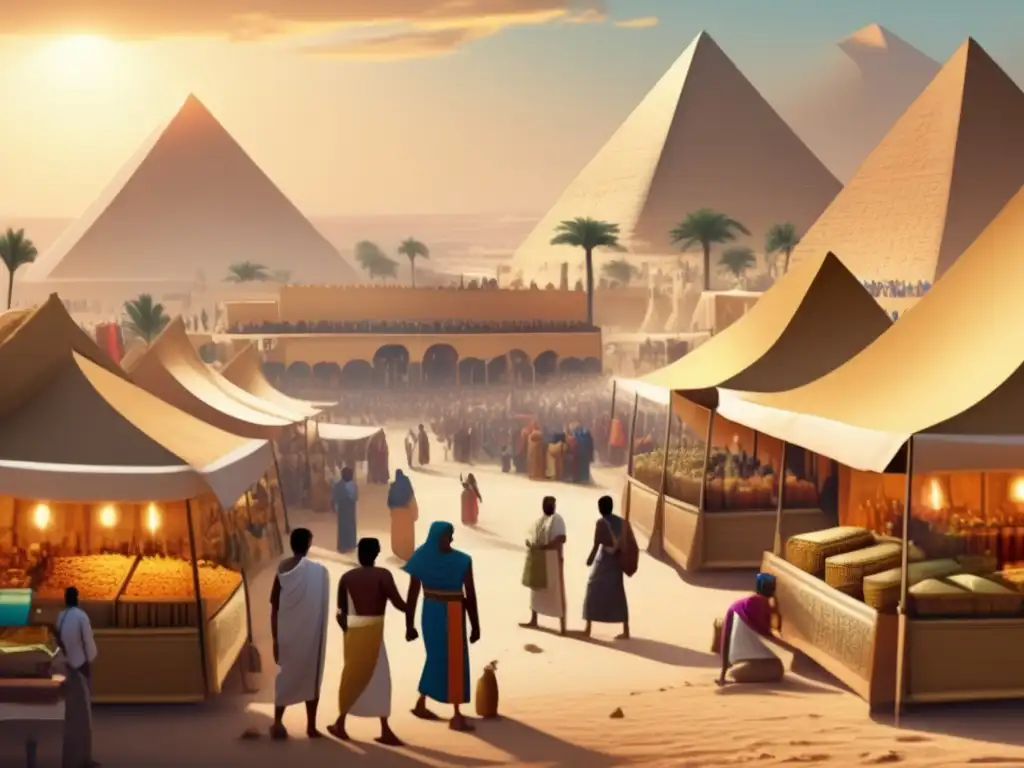 Vibrante mercado en el antiguo Egipto bajo dominio extranjero: cambios lingüísticos y cultural intercambio en la era de la conquista