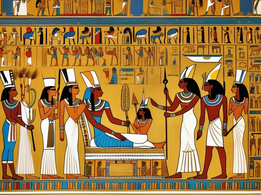 La vida cotidiana en la corte durante el reinado de Ramsés II: opulencia, sofisticación y actividades vibrantes