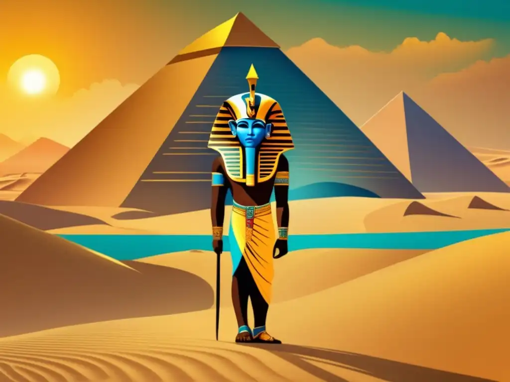 Akenatón y el monoteísmo en Egipto cobra vida en esta impresionante imagen vintage