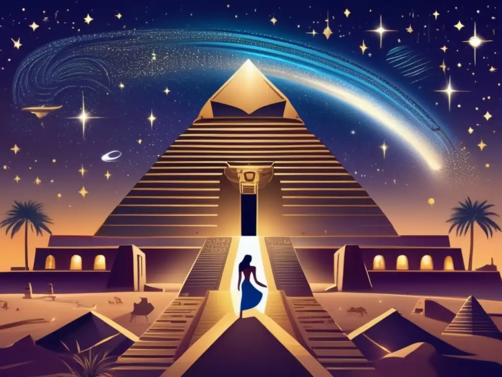 Un vívido lienzo celeste revela la conexión entre astronomía y mitología egipcia